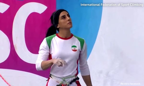 Iranian climber returns from Asian tournament amid veil controversy