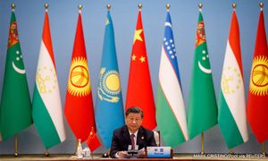 China's Xi unveils grand development plan with Central Asia allies