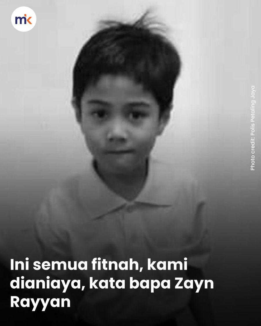Ini semua fitnah, kami dianiaya, kata bapa Zayn Rayyan
