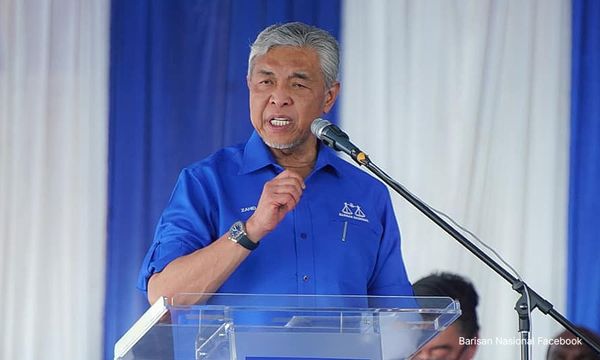 Quit being angry, Zahid tells BN leaders axed from GE15 line-up