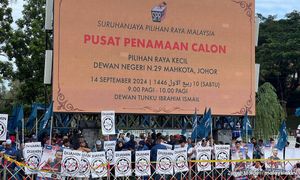 Mahkota by-election kicks off with candidate nomination
