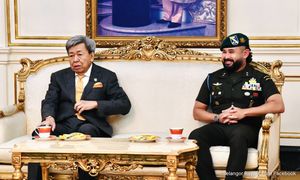 Selangor ruler meets TMJ: Advises royals to avoid social media disputes