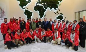 GSF: Air mata syukur iringi kepulangan 23 aktivis M'sia