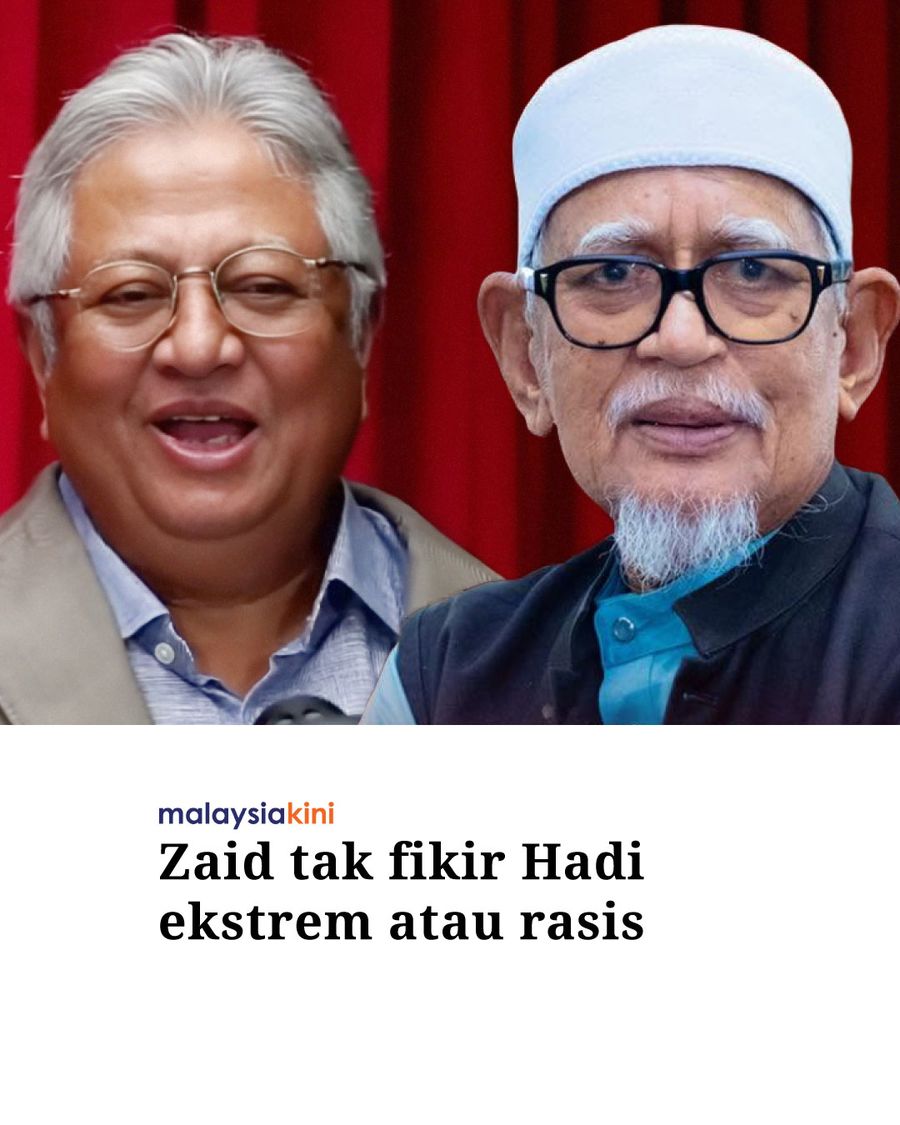 Zaid tak fikir Hadi ekstrem atau rasis