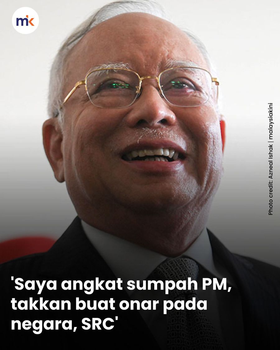 'Saya angkat sumpah PM, takkan buat onar pada negara, SRC'