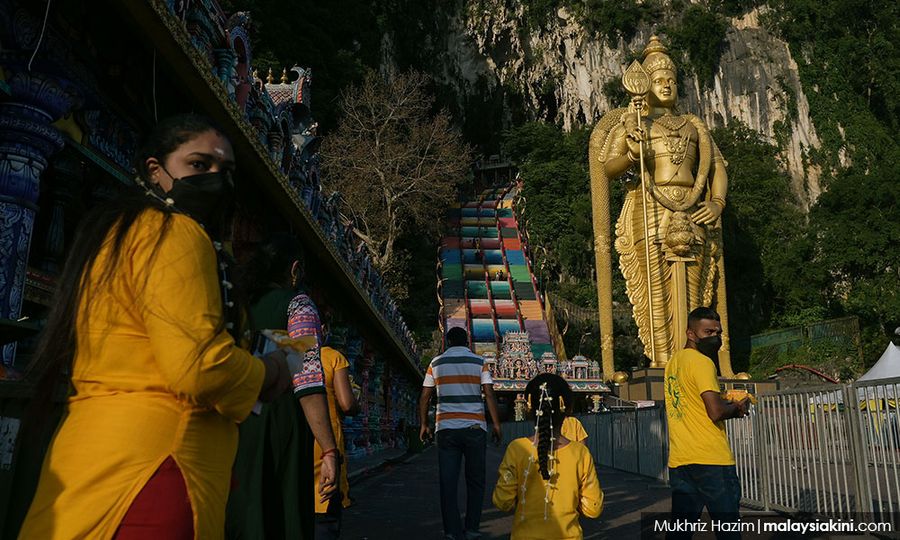 Tujuh jalan sekitar Batu Caves ditutup sempena Thaipusam