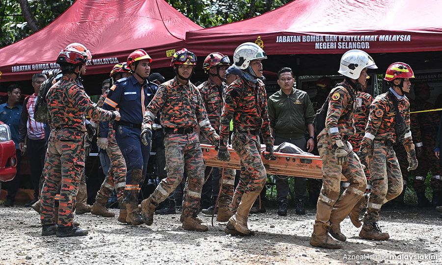 Grandmother claims remains of four loved ones killed in landslide