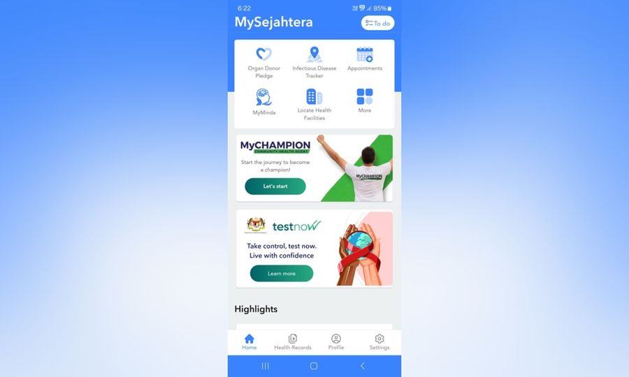 Seniors can book influenza vaccinations via MySejahtera on Feb 14