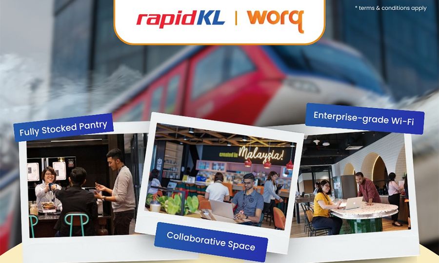 WORQ partners with RapidKL to offer free day passes to MyCity Pass holders