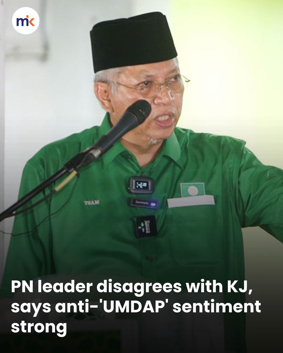 PN leader disagrees with KJ, says anti-'UMDAP' sentiment strong