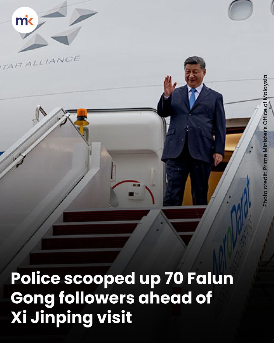 Police scooped up 70 Falun Gong followers ahead of Xi Jinping visit