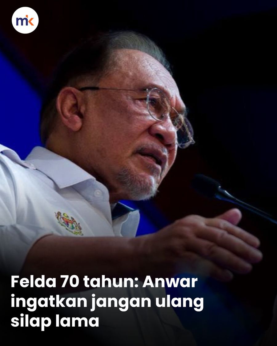 Felda 70 tahun: Anwar ingatkan jangan ulang silap lama