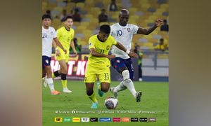 Harimau Malaya tewaskan Taiwan 3-1