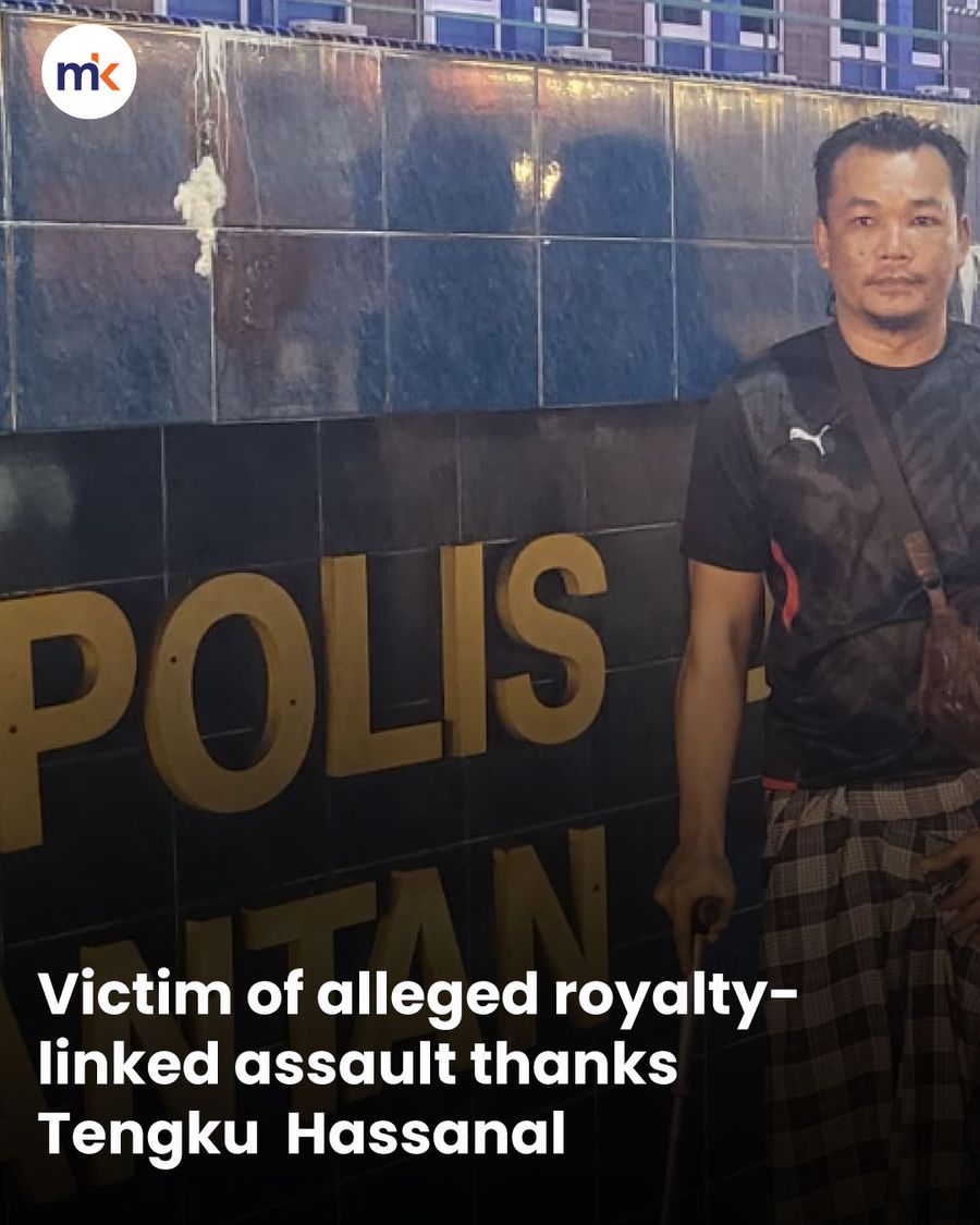 Victim of alleged royalty-linked assault thanks Tengku Hassanal