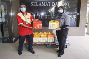 Memberi kembali kepada masyarakat menjadi nilai teras McDonald's Malaysia