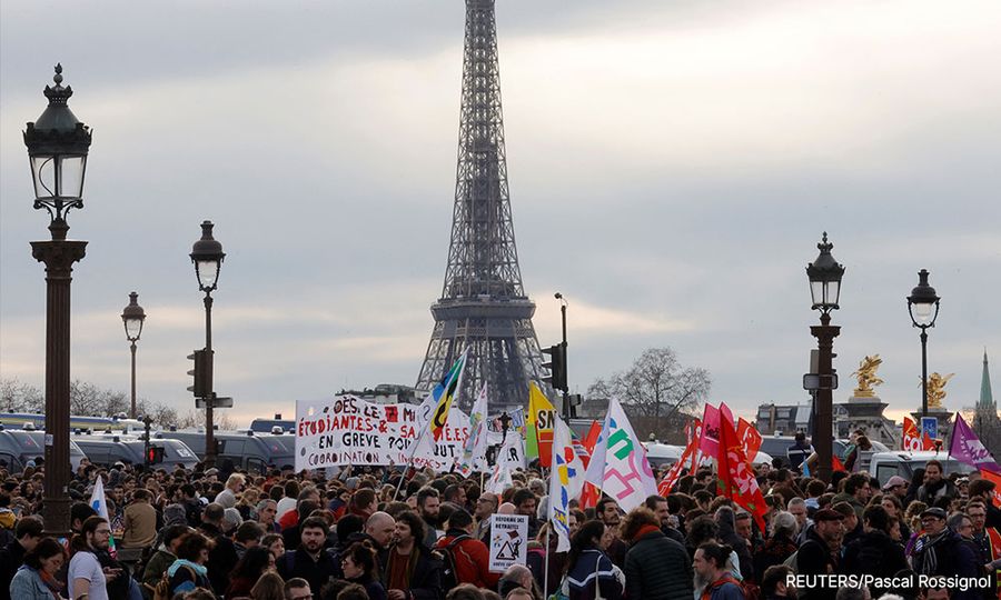 Anger as French govt pushes through pension change without vote