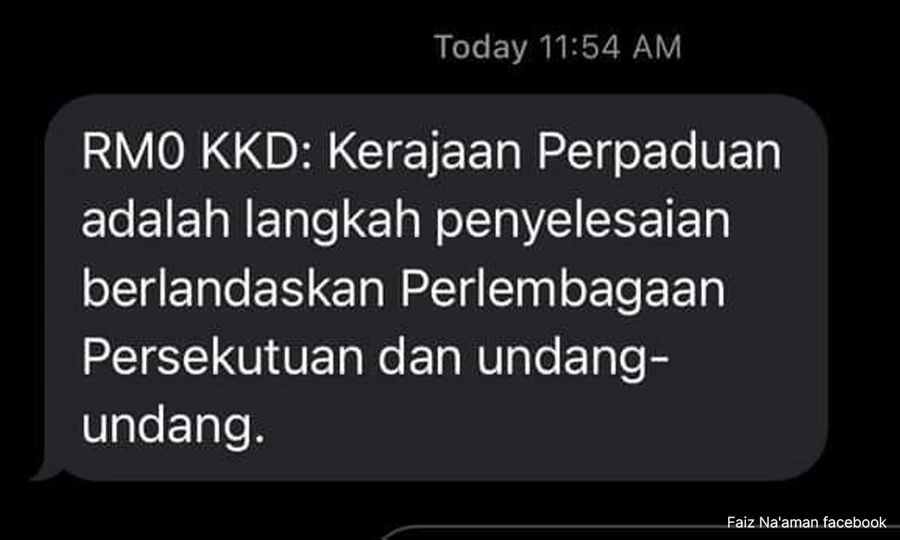 Pemimpin Bersatu kecam 'propaganda' kerajaan