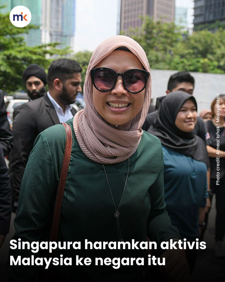 Singapura haramkan aktivis Malaysia ke negara itu