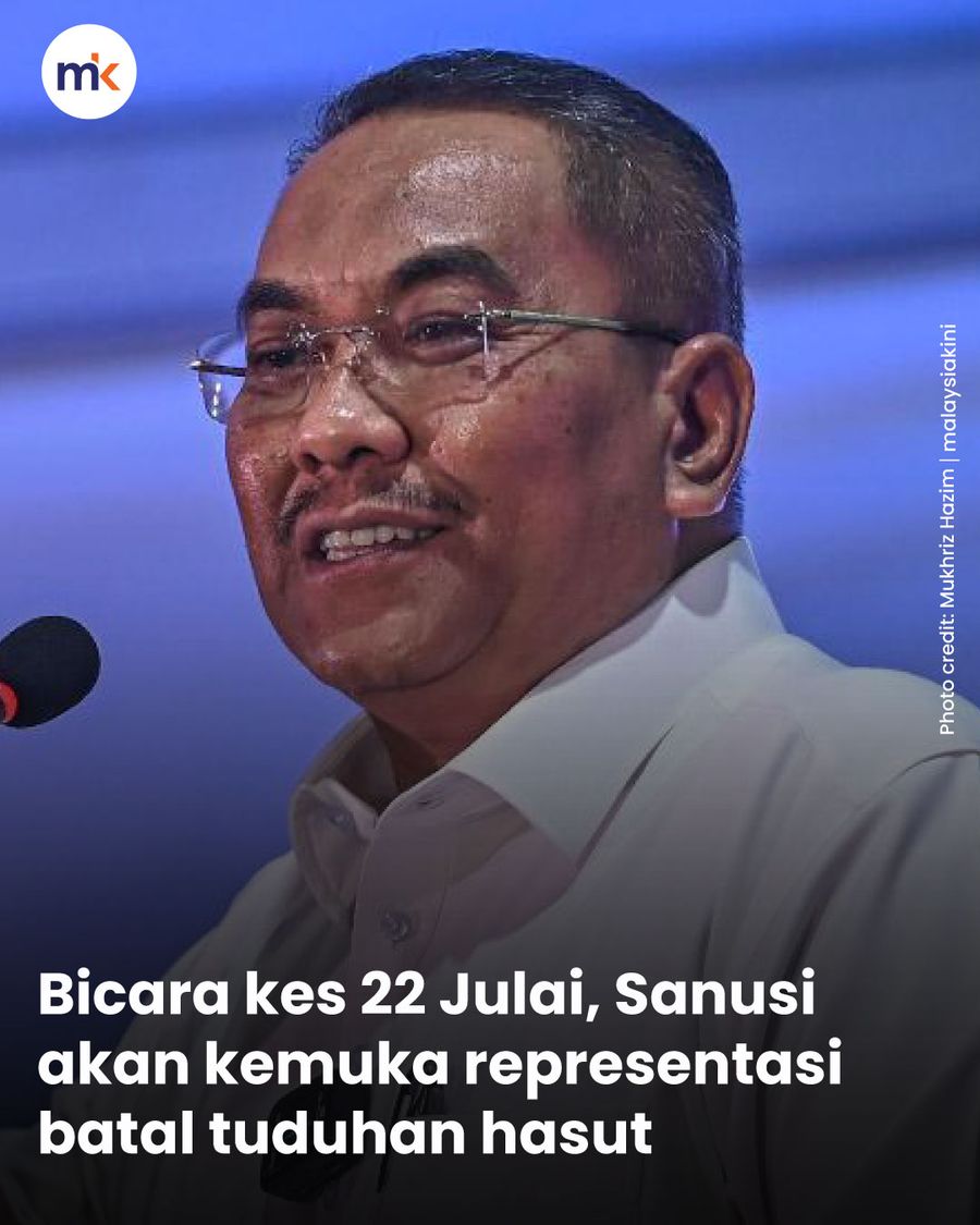 Bicara kes 22 Julai, Sanusi akan kemuka representasi batal tuduhan hasut