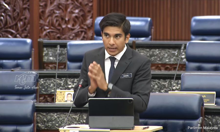 Syed Saddiq gesa ketelusan isu syarikat diberi pengecualian cukai