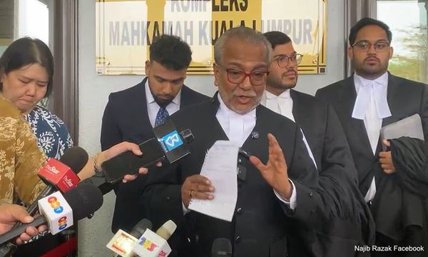 当初入账户26亿早就退还，律师强调纳吉无力还罚款