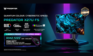 Acer refreshes its premium gaming displays with up to 500Hz