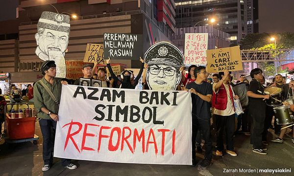 You forgot when you opposed Azam, Muda asks Harapan