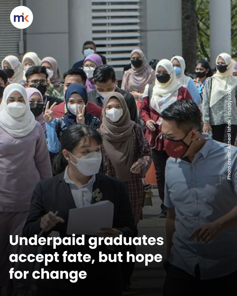 Underpaid graduates accept fate, but hope for change
