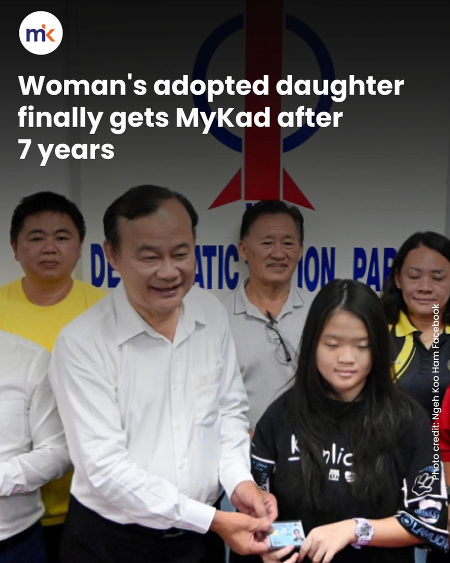 Woman's adopted daughter finally gets MyKad after 7 years