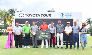 Suttinon Panyo goes wire-to-wire to win Toyota Tour Championship