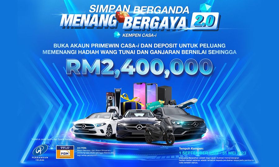Kempen popular MBSB Bank “Simpan Berganda Menang Bergaya” kembali dengan versi 2.0