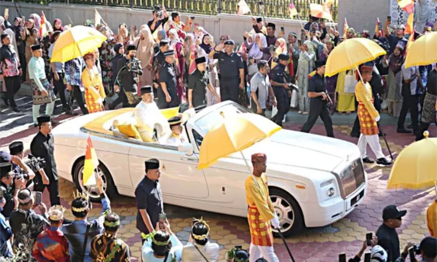 Ribuan saksikan istiadat pernikahan Tengku Amir hari ini