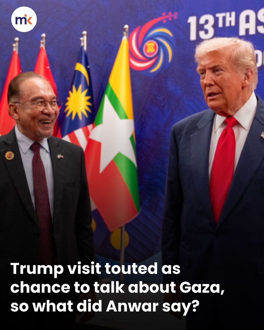 Trump visit touted as chance to talk about Gaza, so what did Anwar say?