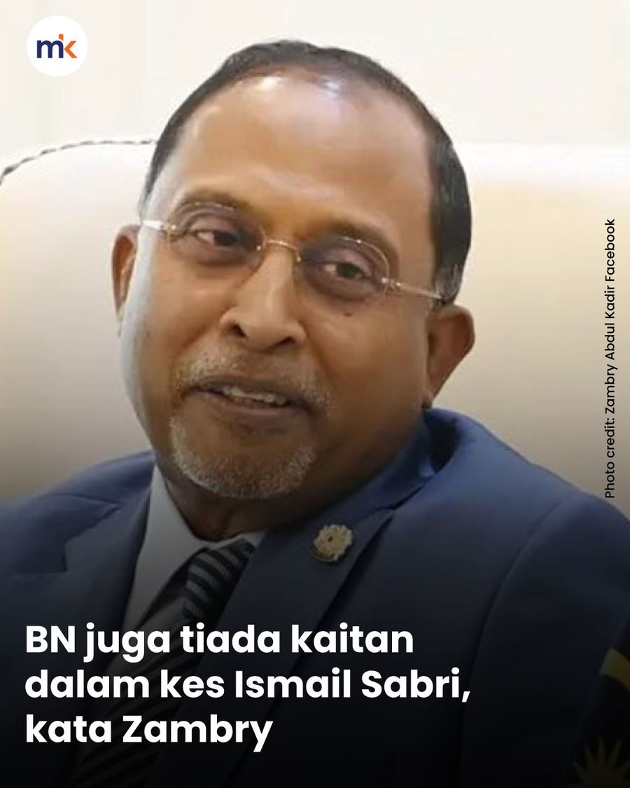 BN juga tiada kaitan dalam kes Ismail Sabri, kata Zambry