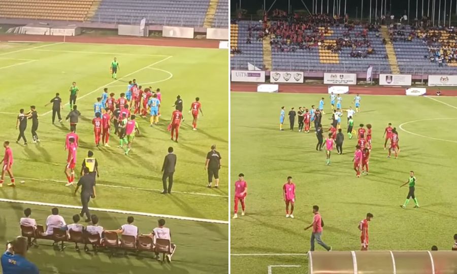 Polis siasat insiden gaduh separuh akhir bola sepak Sukma