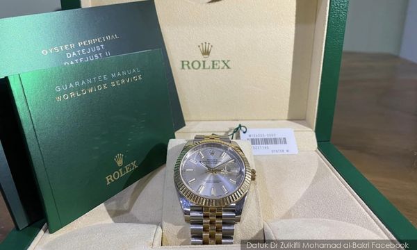 Zulkifli lelong jam Rolex untuk Palestin