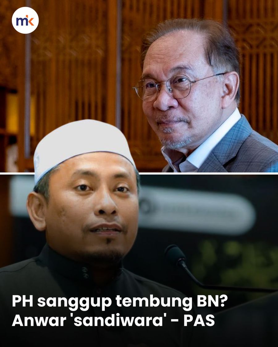 PH sanggup tembung BN? Anwar 'sandiwara' - PAS