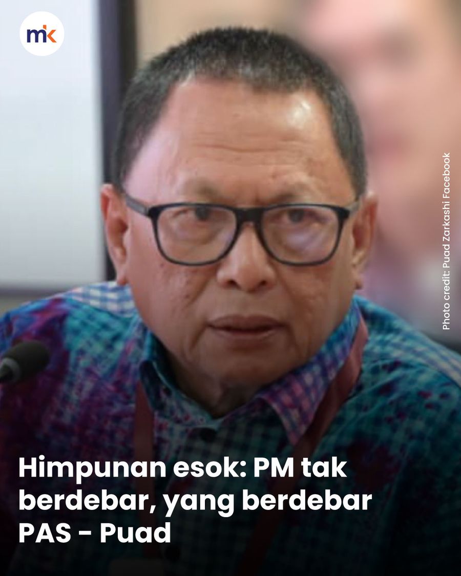 Himpunan esok: PM tak berdebar, yang berdebar PAS - Puad