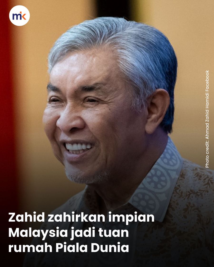 Zahid zahirkan impian Malaysia jadi tuan rumah Piala Dunia