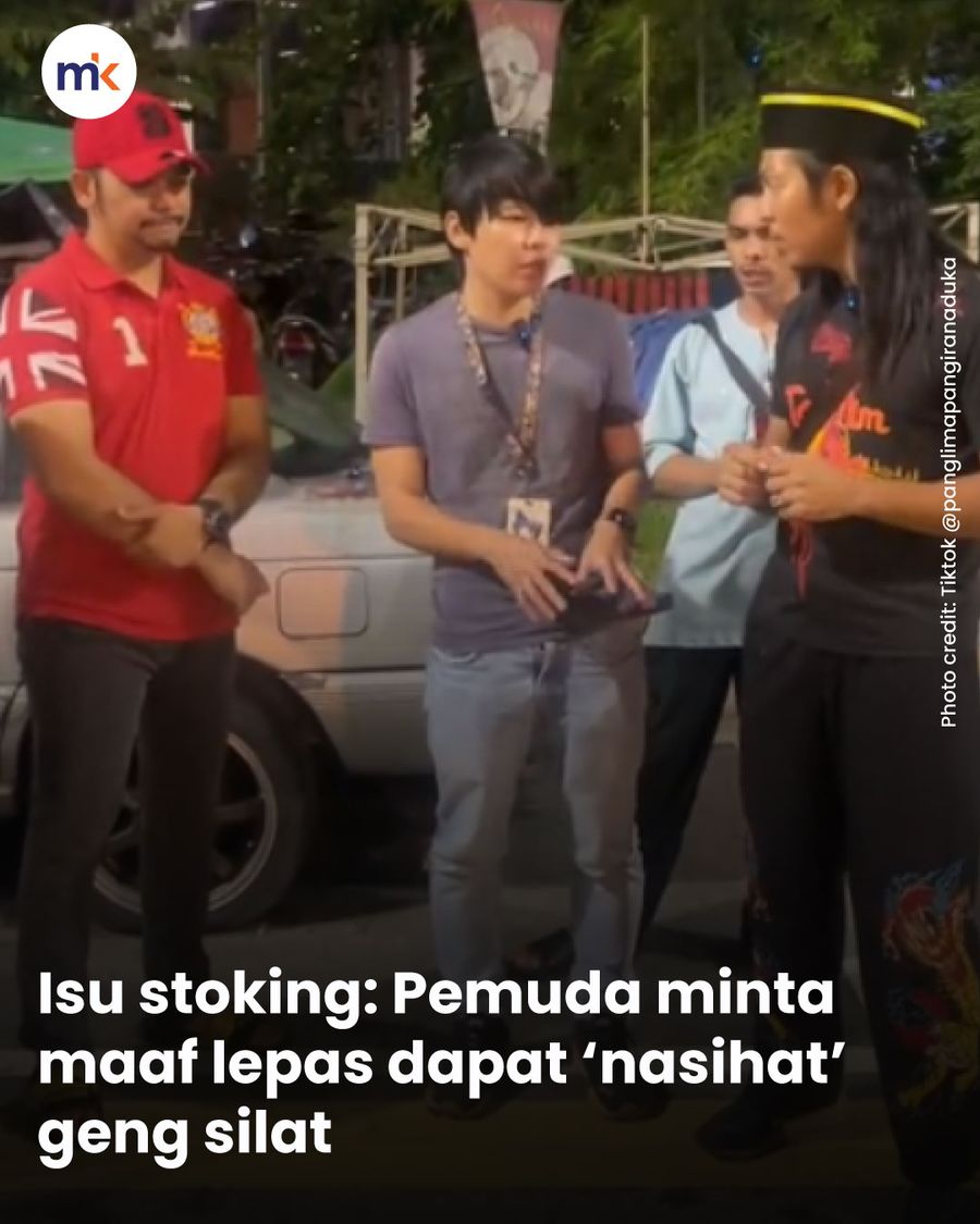 Isu stoking: Pemuda minta maaf lepas dapat ‘nasihat’ geng silat 