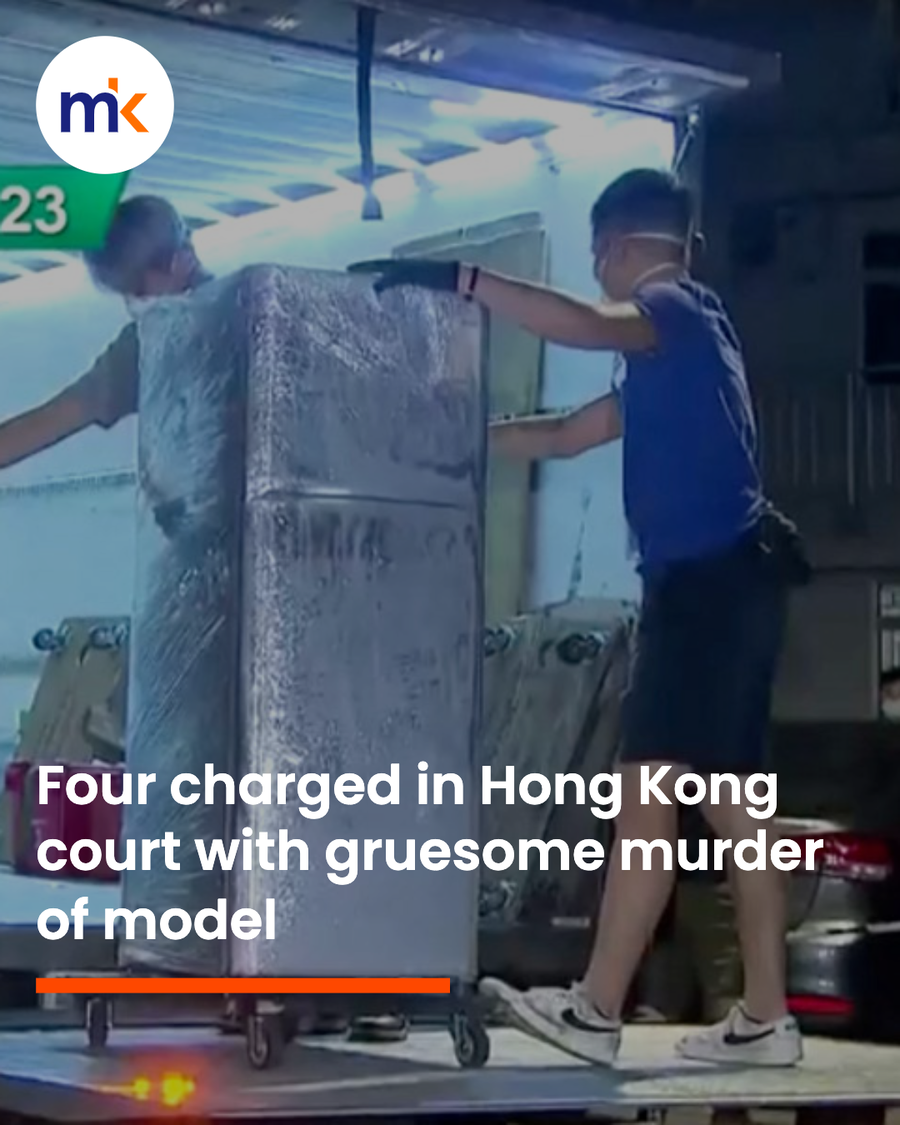 Four charged in Hong Kong court with gruesome murder of model
