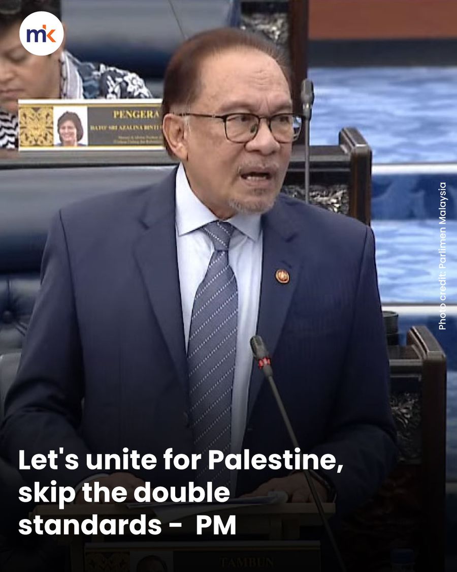 Let's unite for Palestine, skip the double standards - PM