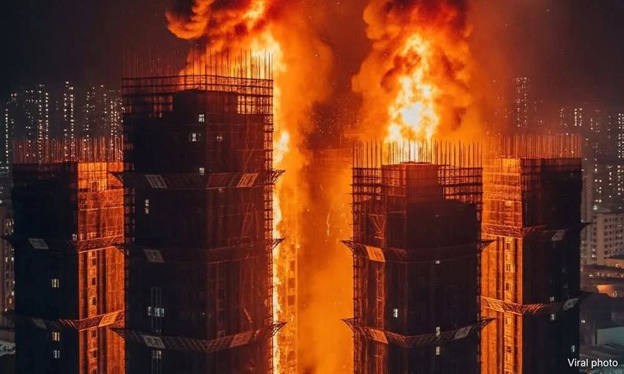 Kebakaran bangunan di Hong Kong berjaya dikawal secara berperingkat 