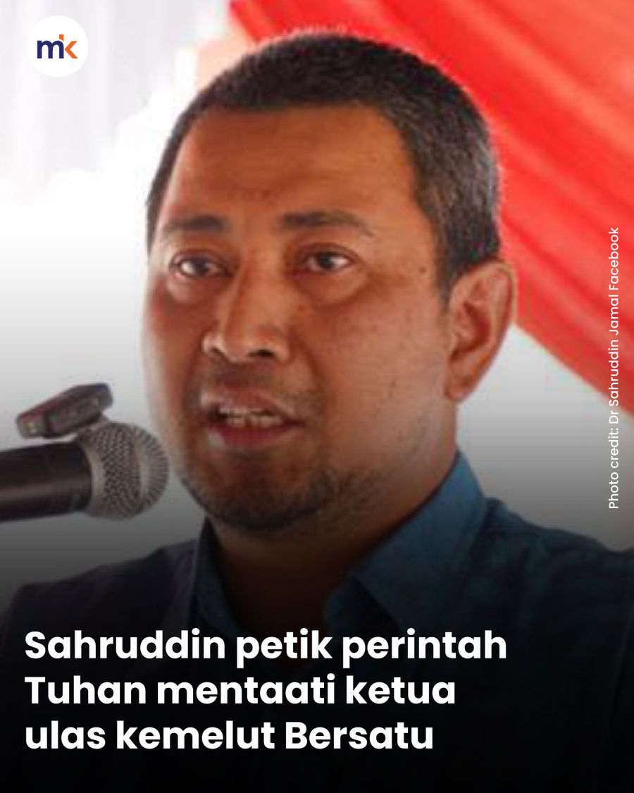 Sahruddin petik perintah Tuhan mentaati ketua ulas kemelut Bersatu