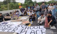 When school gates no longer keep fear out
