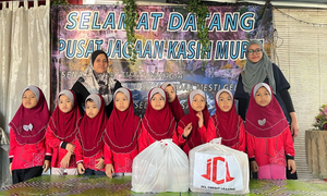 JCL Ukir Senyuman kepada Anak Yatim dengan Juadah Berbuka Puasa