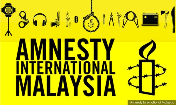 国际特赦直言大马人权堪忧，打压异议情况加剧