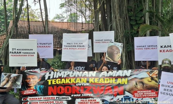 'Who was with my brother as he lay dying?' - Noorizwan's family demands answers at Bukit Aman