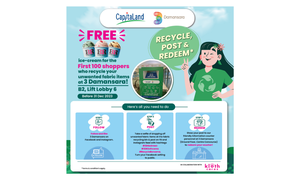 CapitaLand aims to instil fabric recycling awareness among the community in The Mines and 3 Damansara