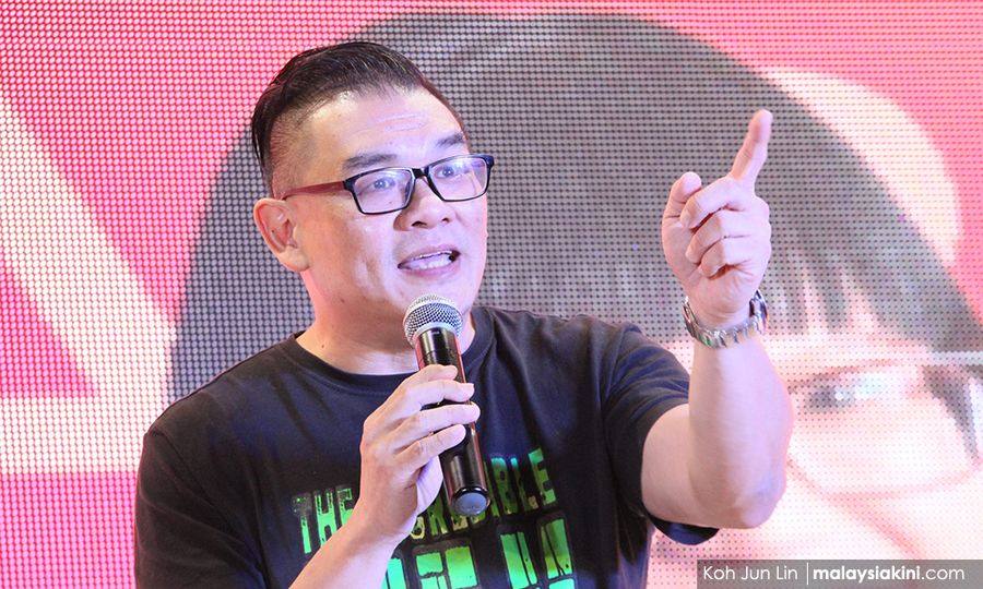 丘光耀遭警方扣留，竞选演讲涉破坏公共安宁